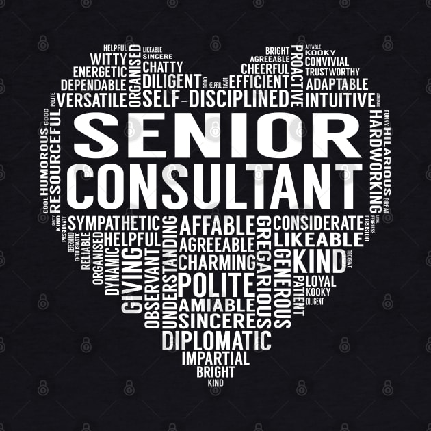 Senior Consultant Heart by LotusTee